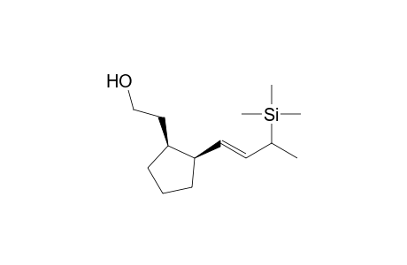 cis-2-[2-[(E)-3-(trimethylsilyl)-1-butenyl]cyclopentyl]ethanol