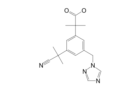 MONOACID;2-(3-((1-H-1,2,4-TRIAZOL-1-YL)-METHYL)-5-(2-CYANOPROPAN-2-YL)-PHENYL)-2-METHYLPROPANOIC_ACID