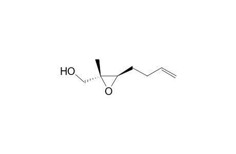 Oxiranemethanol, 3-(3-butenyl)-2-methyl-, (2R-trans)-