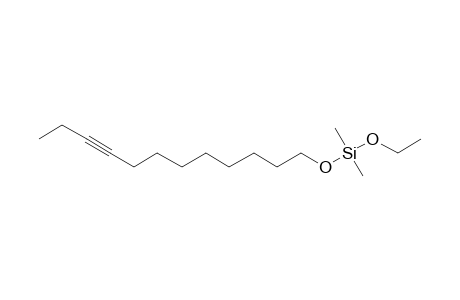 Silane, dimethyl(dodec-9-ynyloxy)ethoxy-