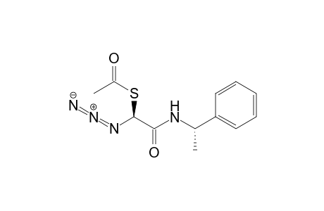 (S/R)-N-[(S)-1-Phenylethyl]-S-ethanoyl-2-azido-2-mercaptoethanamide
