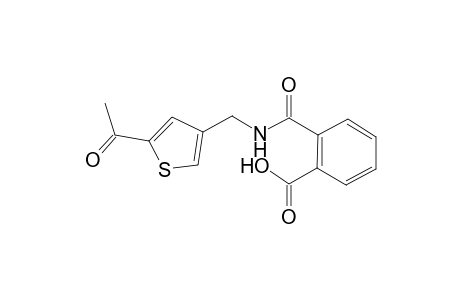 2-({[(5-acetyl-3-thienyl)methyl]amino}carbonyl)benzoic acid
