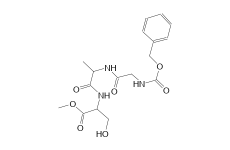 methyl 11-(hydroxymethyl)-8-methyl-3,6,9-trioxo-1-phenyl-2-oxa-4,7,10-triazadodecan-12-oate