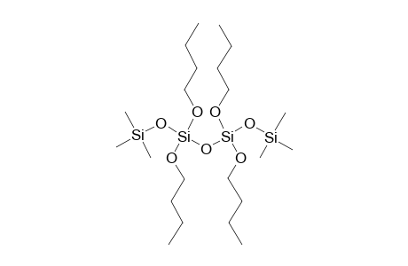 Dibutyl 1,1-dibutoxy-3,3,3-trimethyldisiloxanyl trimethylsilyl orthosilicate
