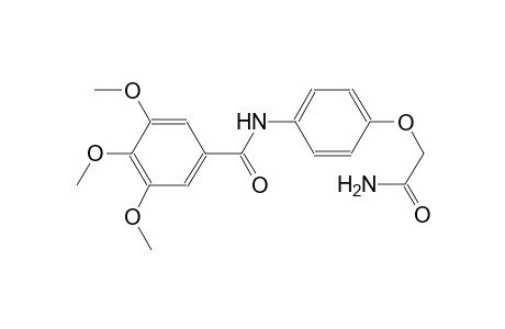 benzamide, N-[4-(2-amino-2-oxoethoxy)phenyl]-3,4,5-trimethoxy-