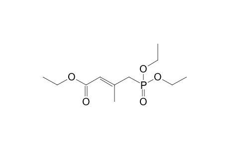 Triethyl 3-methyl-4-phosphono-2-butenoate, mixture of cis and trans