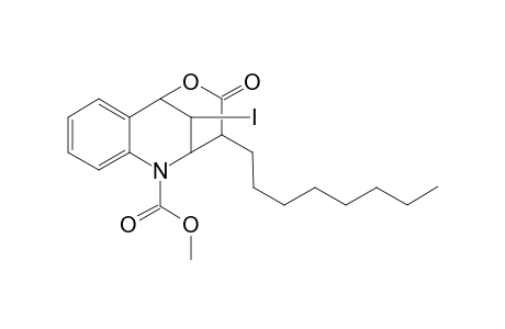 Methyl 13-iodo-11-oxo-10-octyl-12-oxa-8-aza-tricyclo[7.3.1.0(2,7)]trideca-2,4,6-triene-8-carboxylate