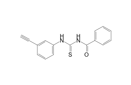 1-benzoyl-3-(m-ethynylphenyl)-2-thiourea