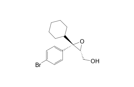 (+)-trans-3-(4-Bromophenyl)-3-cyclohexyloxiranemethanol