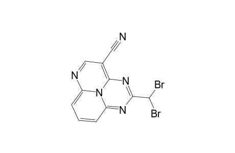 2-(Dibromomethyl)-1,3,6,9b-tetraazaphenalene-4-carbonitrile