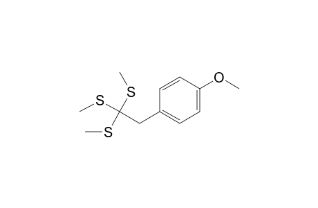 1,1,1-Tris(methylthio)-2-(4-methoxyphenyl)ethane
