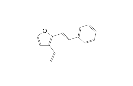 trans-3-Vinyl-2-(2-phenylethenyl)furan