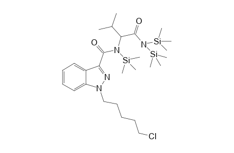 5-Chloro-AB-PINACA 3TMS