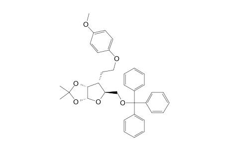 3-DEOXY-3-C-(2'-HYDROXYETHYL)-1,2-O-ISOPROPYLIDENE-2'-O-PARA-METHOXYPHENYL-5-TRITYL-ALPHA-D-RIBOFURANOSE