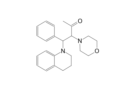 4-(3,4-dihydro-1(2H)-quinolinyl)-3-(4-morpholinyl)-4-phenyl-2-butanone