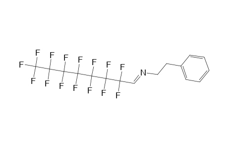 Phenethylamine, N-(2,2,3,3,4,4,5,5,6,6,7,7,8,8,8-pentadecafluorooctylidene)-
