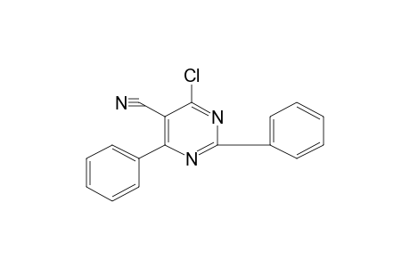 4-CHLORO-2,6-DIPHENYL-5-PYRIMIDINECARBONITRILE