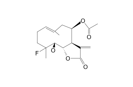 GERMACRA-1(10),11(13)-DIEN-12,6-A-OLIDE,8-B-ACETOXY-4-FLUORO-5-B-HYDROXY