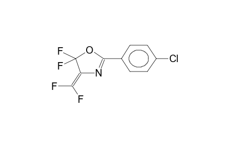 2-(4-CHLOROPHENYL)-4-DIFLUOROMETHYLENE-5,5-DIFLUORO-2-OXAZOLINE