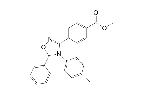 3-(5-Phenyl-4-p-tolyl-4,5-dihydro-[1,2,4]oxadiazol-3-yl)-benzoic acid methyl ester