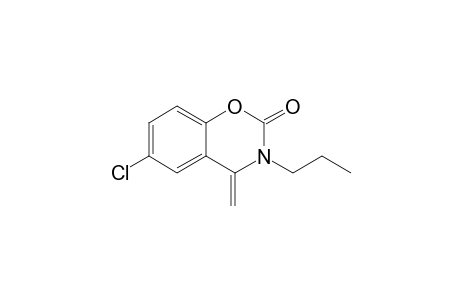 6-Chloro-4-methylene-3-propyl-3,4-dihydro-2H-1,3-benzoxazin-2-one