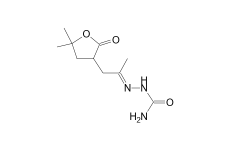 3-{(2E)-2-[(aminocarbonyl)hydrazono]propyl}-5,5-dimethyldihydro-2(3H)-furanone