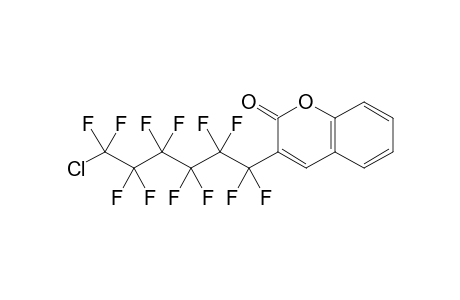 3-(6-Chloro-1,1,2,2,3,3,4,4,5,5,6,6-dodecafluoro-hexyl)chromen-2-one