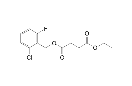 Succinic acid, 2-chloro-6-fluorobenzyl ethyl ester