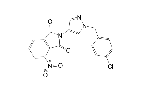 2-[1-(4-chlorobenzyl)-1H-pyrazol-4-yl]-4-nitro-1H-isoindole-1,3(2H)-dione