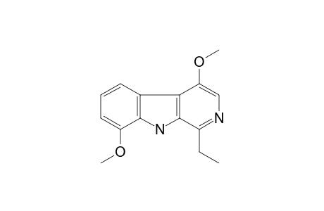 1-ethyl-4,8-dimethoxy-9H-$b-carboline