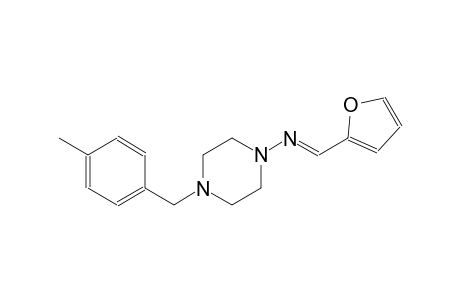 1-piperazinamine, N-[(E)-2-furanylmethylidene]-4-[(4-methylphenyl)methyl]-