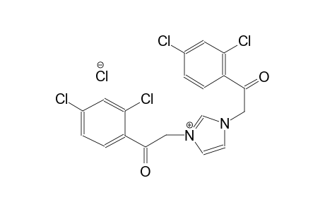 1,3-bis[2-(2,4-dichlorophenyl)-2-oxoethyl]-1H-imidazol-3-ium chloride