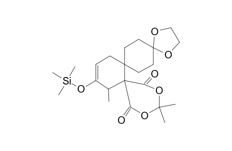 1,4,11,13-Tetraoxatrispiro[4.2.0.5.4.2]eicos-16-ene-10,14-dione, 12,12,15-trimethyl-16-[(trimethylsilyl)oxy]-