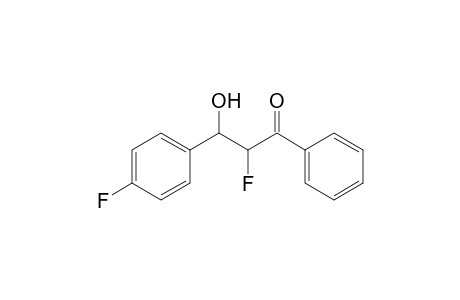 2-Fluoro-3-(4-fluorophenyl)-3-hydroxy-1-phenylpropan-1-one