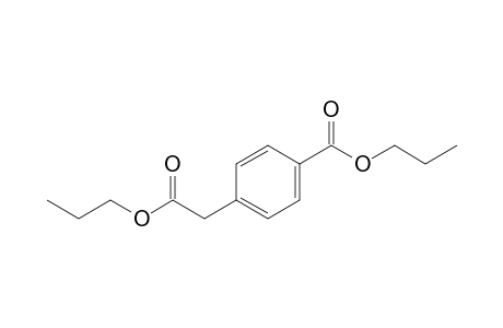 Propyl 4-carbopropoxyphenylacetate