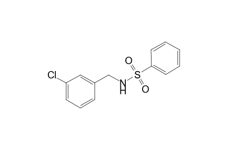 N-(3-Chlorobenzyl)benzenesulfonamide