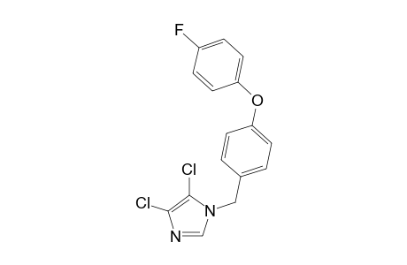 1H-Imidazole, 4,5-dichloro-1-[[4-(4-fluorophenoxy)phenyl]methyl]-
