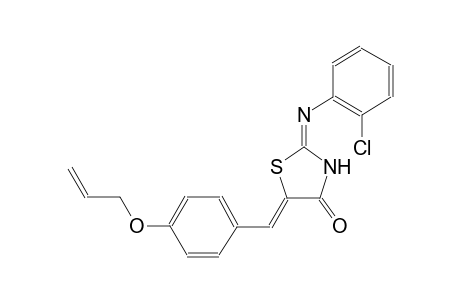(2E,5Z)-5-[4-(allyloxy)benzylidene]-2-[(2-chlorophenyl)imino]-1,3-thiazolidin-4-one
