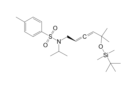 (S)-N-(5-((tert-Butyldimethylsilyl)oxy)-5-methylhexa-2,3-dien-1-yl)-N-isopropyl-4-methylbenzenesulfonamide
