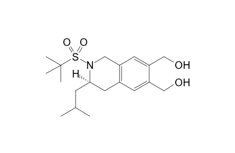(3R)-2-(tert-Butanesulfonyl)-6,7-di(hydroxymethyl)-3-(secbutyl)-1,2,3,4-tetrahydroisoquinoline