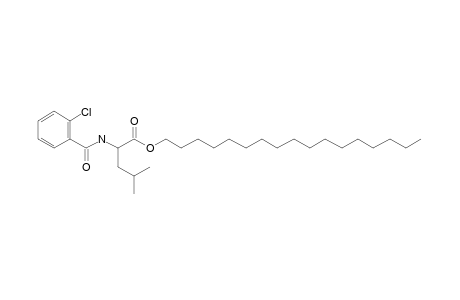 L-Leucine, N-(2-chlorobenzoyl)-, heptadecyl ester