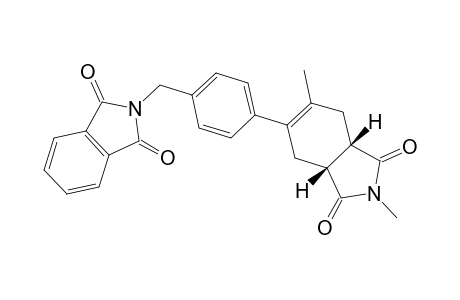 2-[3-(2,6-Dimethyl-1,3-dioxo-3a,4,7,7a-tetrahydroisoindo-5-yl)benzyl]isoindole-1,3-dione