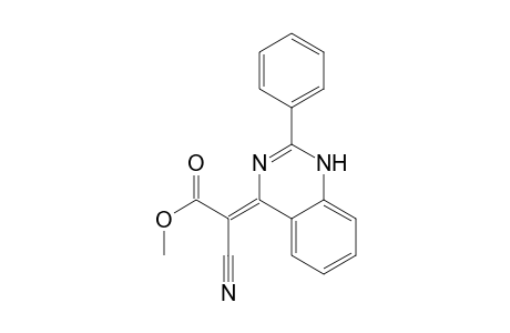 (2Z)-2-cyano-2-(2-phenyl-1H-quinazolin-4-ylidene)acetic acid methyl ester