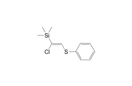 (Z)-2-Chloro-2-(trimethylsilyl)ethenyl phenyl sulfide