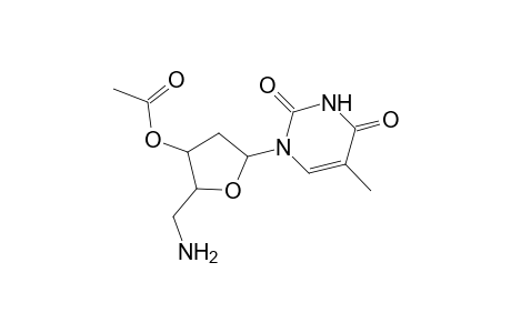 Thymidine, 5'-amino-5'-deoxy-, 3'-acetate