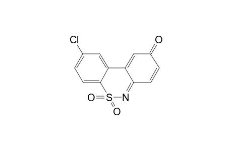 Dibenzo[ce]1,2-thiazin-9-one, 2-chloro-, 5,5-dioxide
