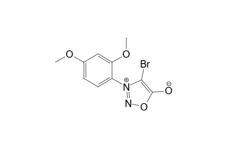 4-Bromanyl-3-(2,4-dimethoxyphenyl)-1,2,3-oxadiazol-3-ium-5-olate