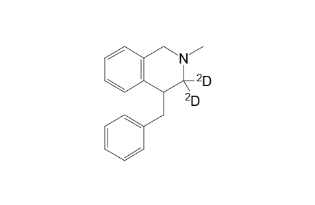 4-Benzyl-3,3-dideutero-2-methyl-1,2,3,4-tetrahydroisoquinoline