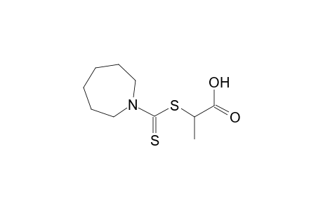 2-[(hexahydro-1H-azepin-1-ylcarbothioyl)sulfanyl]propanoic acid