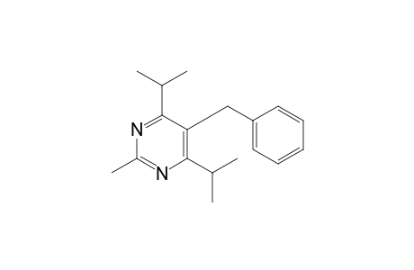 5-Benzyl-2-methyl-4,6-diisopropylpyrimidine